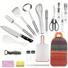 19Pcs Camping Cooking Utensil Kit