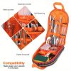 19Pcs Camping Cooking Utensil Kit